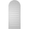 Ekena Millwork Round Top Surface Mount PVC Gable Vent: Functional, w/ 2"W x 1-1/2"P Brickmould Frame, 16"W x 38"H GVPRT16X3802SF - alternate 4